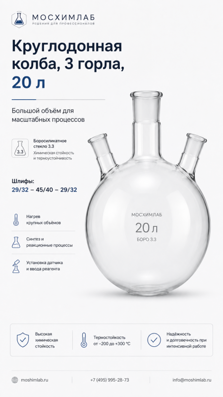 Колба круглодонная 