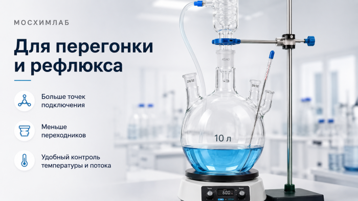 Колба плоскодонная