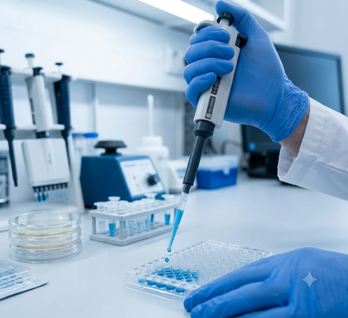 Дозатор пипеточный одноканальный Joanlab Precision Диапазон 100–1000 мкл (0,1–1,0 мл) | Механический, воздушного вытеснения