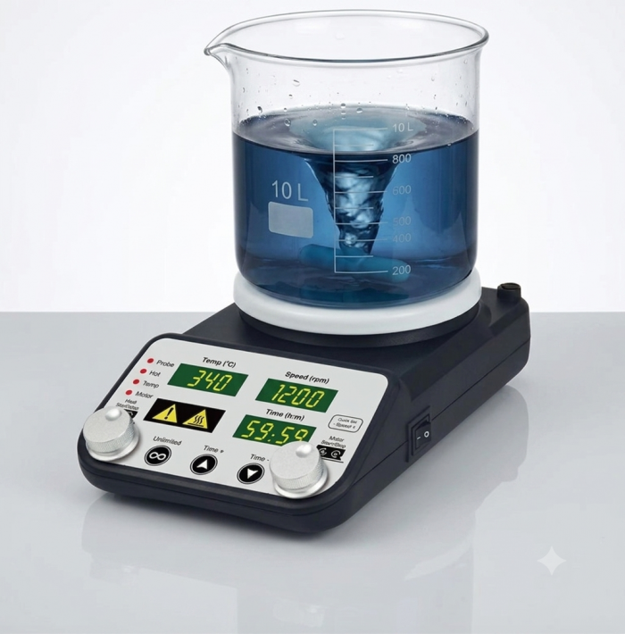 Магнитная мешалка с подогревом TP-350E+ (Miulab)