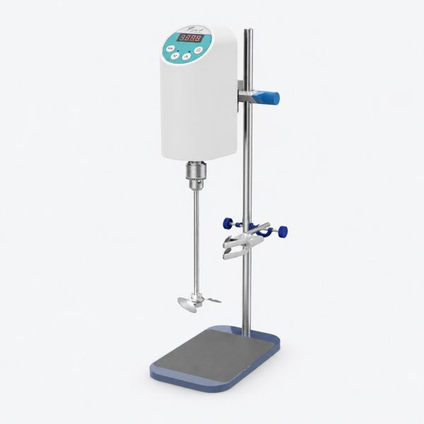 Мешалка лабораторная верхнеприводная JOANLAB OSC-20L с цифровым дисплеем